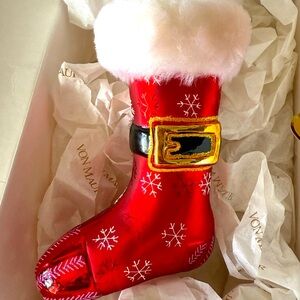 VERY RARE 2006 Christopher Radko "Buckle Down" Christmas Ornament